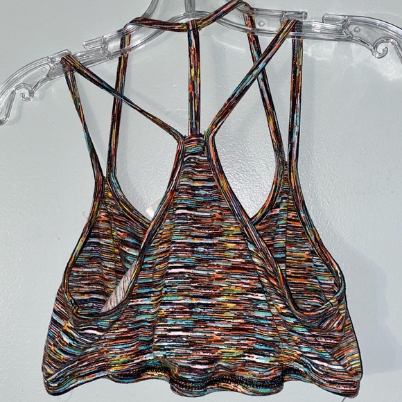 Multi-Color Abstract Bralette - Picture 2 of 3